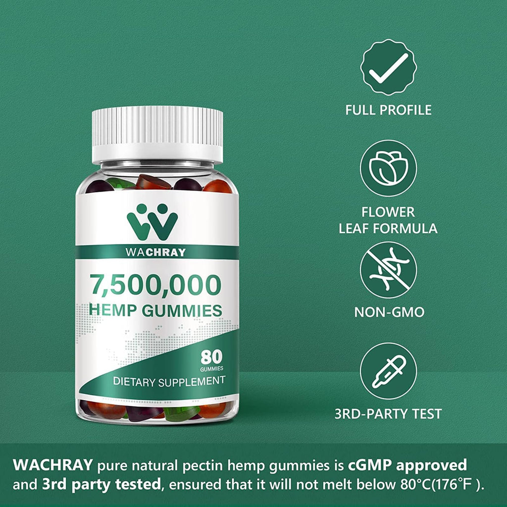 Organic Hemp Gummies Low Sugar 3-Pack G6963
