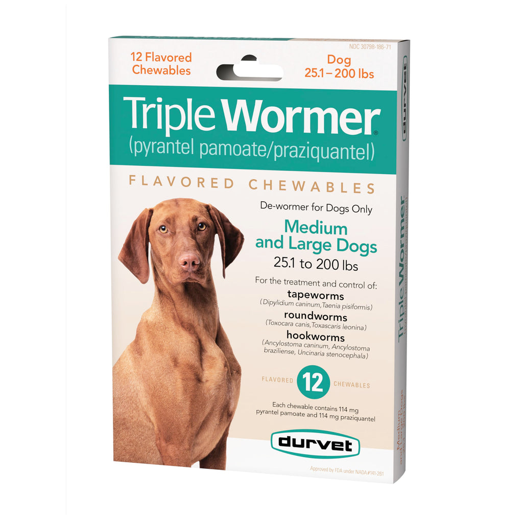 Triple Wormer for Medium and Large Dogs C37763
