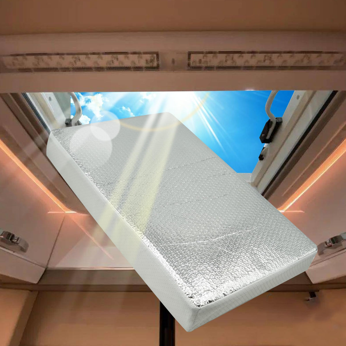 22 x 14 Inch RV Vent Insulator with Reflective Surface O4999