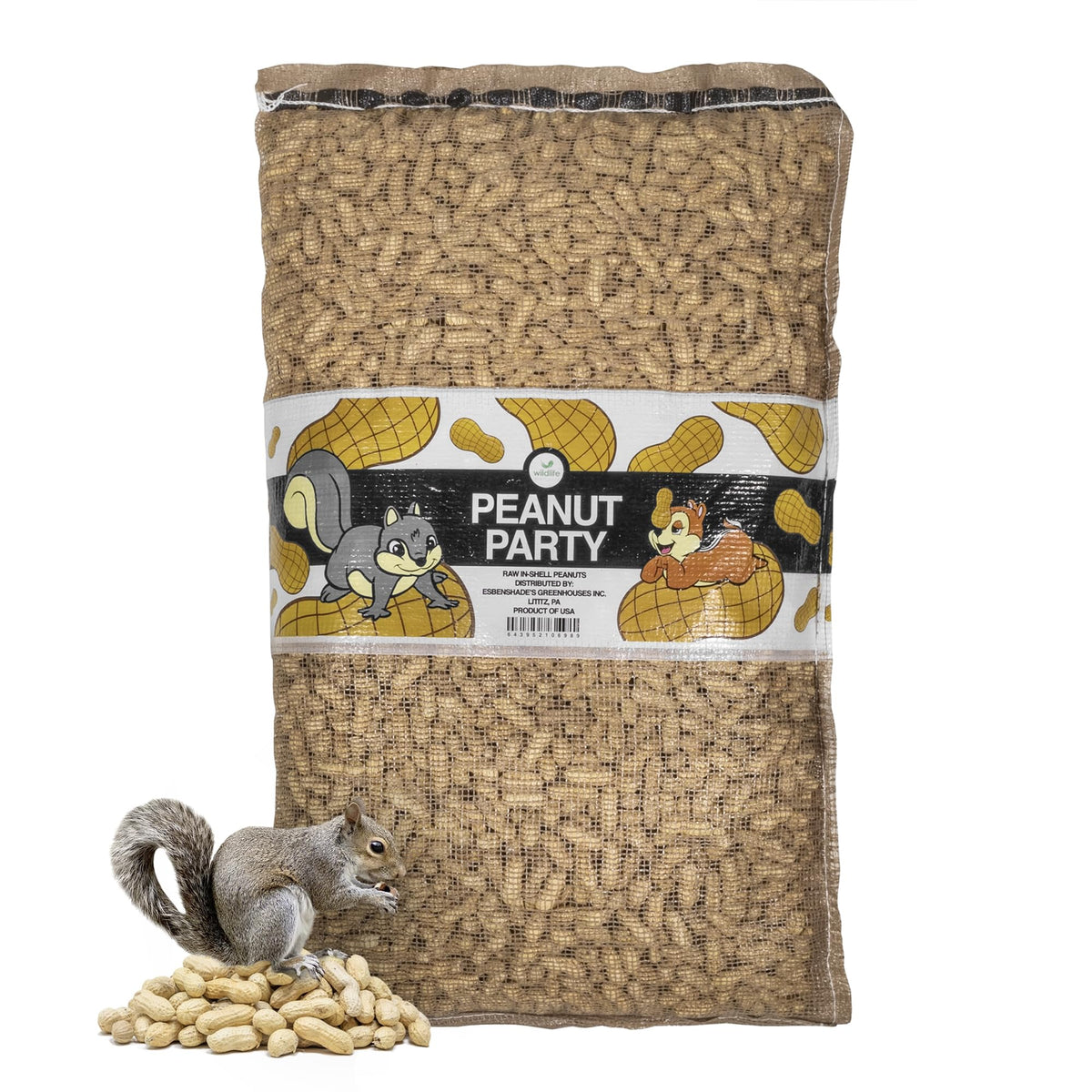 Raw In-Shell Peanuts Wildlife Food 25lb K419