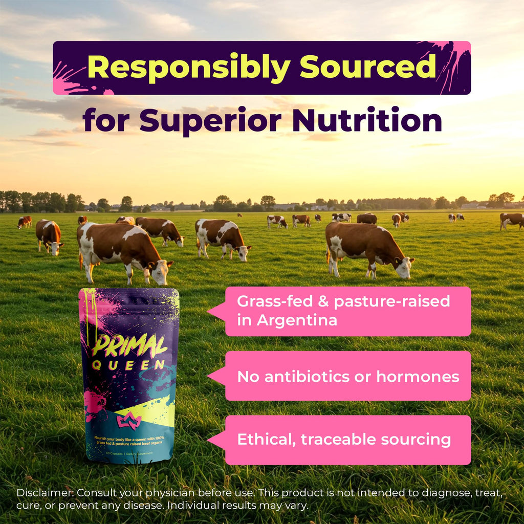 Grass Fed Beef Organ Supplement, 60 Capsules A10326