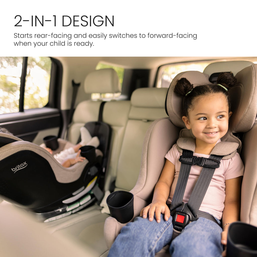 Teak Rotating Convertible Car Seat V6503