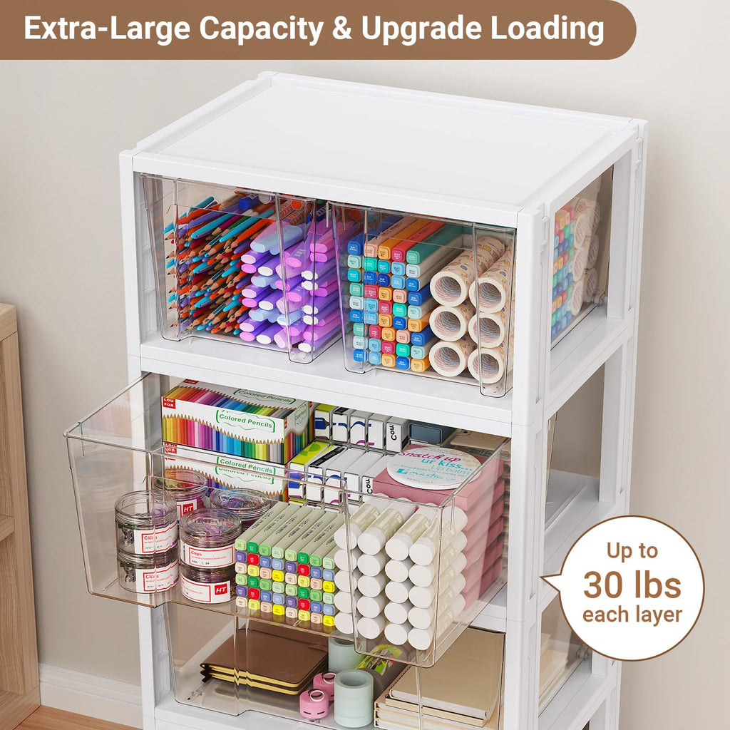 Extra Large 3 Drawer Storage Cart T946