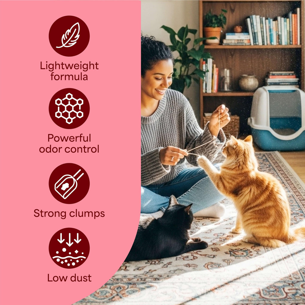 Light Weight Multi Cat Clumping Litter 11.5 lb I32004