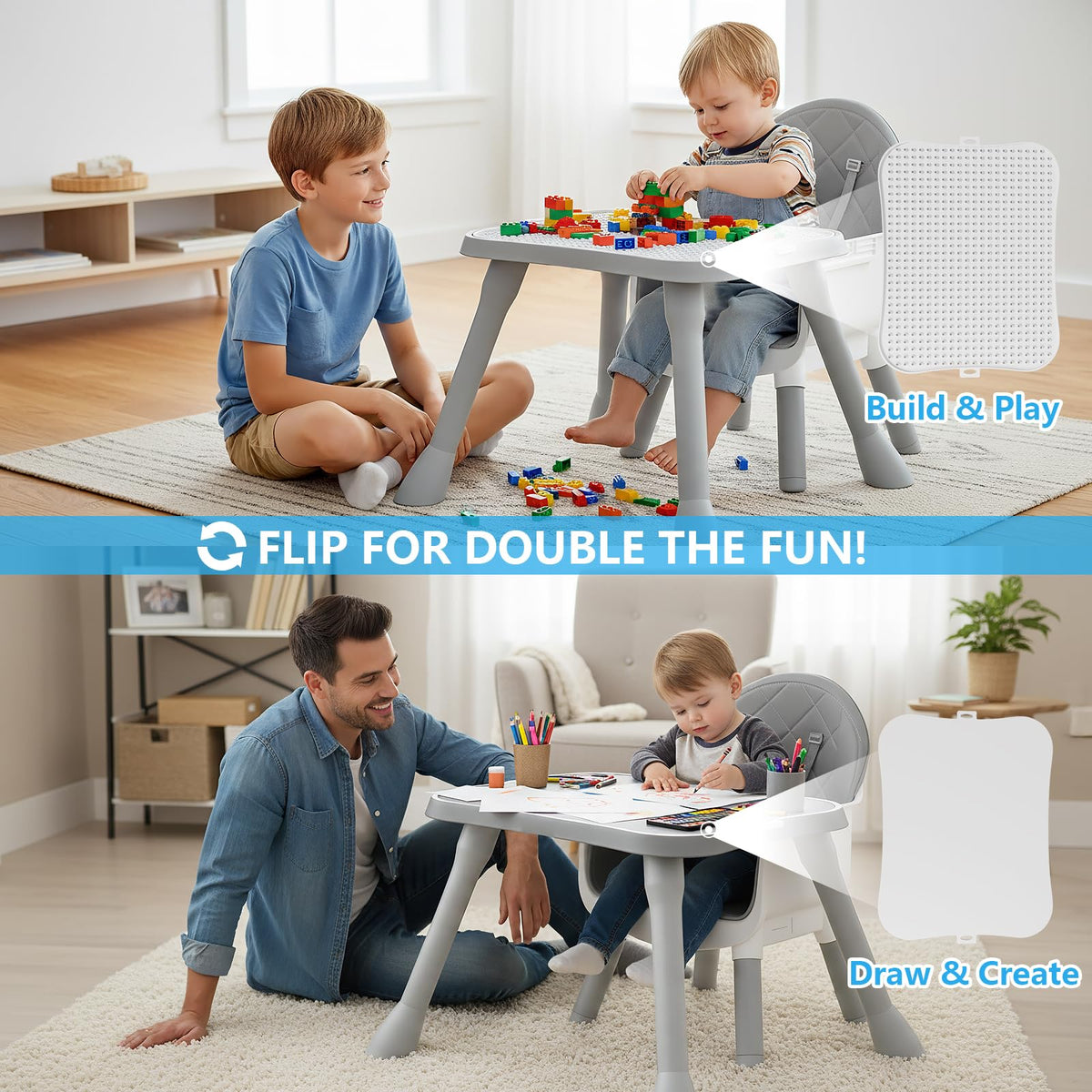 6 in 1 Baby High Chair U943220