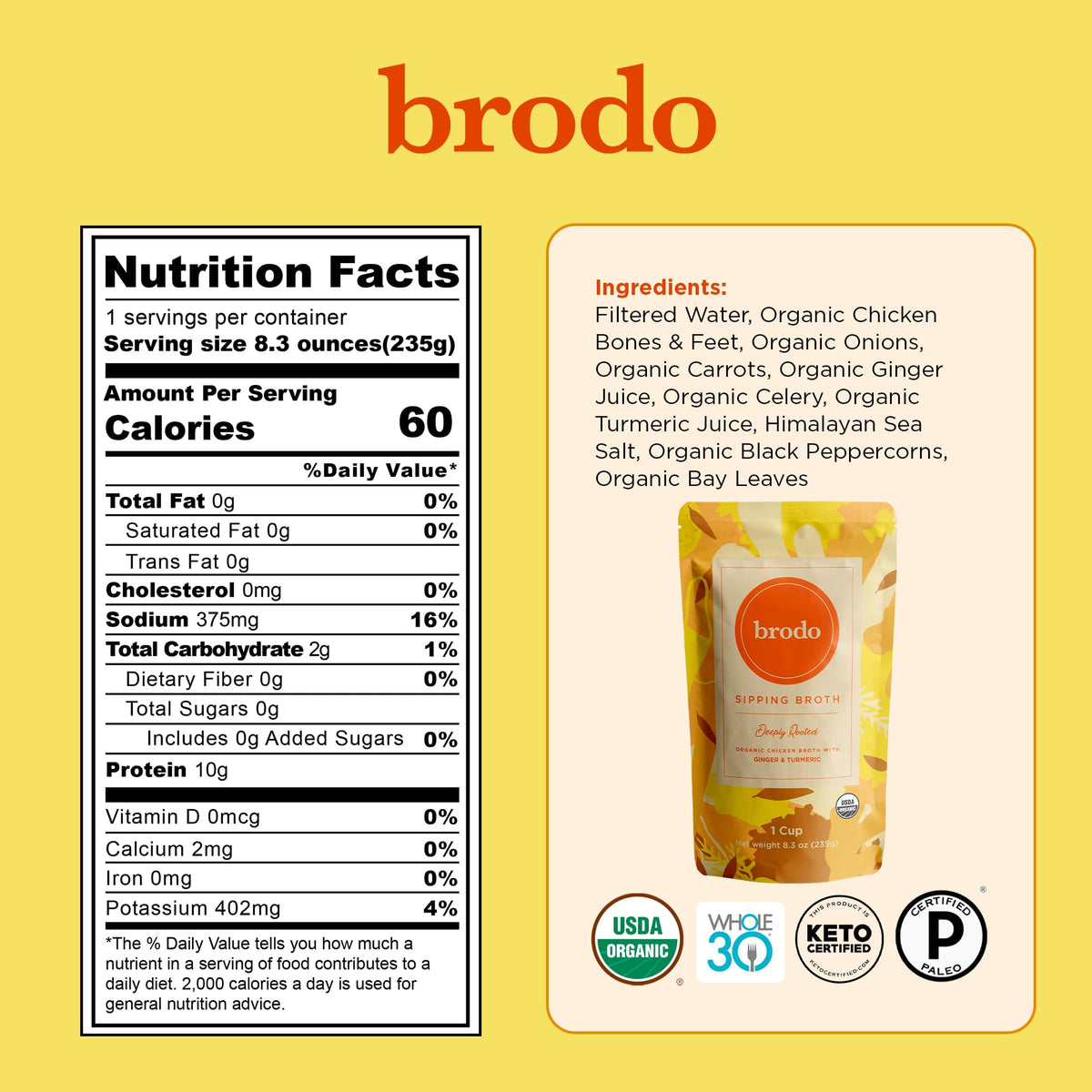 Bone Broth Variety Pack 8.3 oz M183613