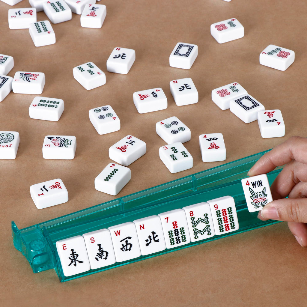 166 Tiles Mah Jongg Set with Soft Velour Bag L41030