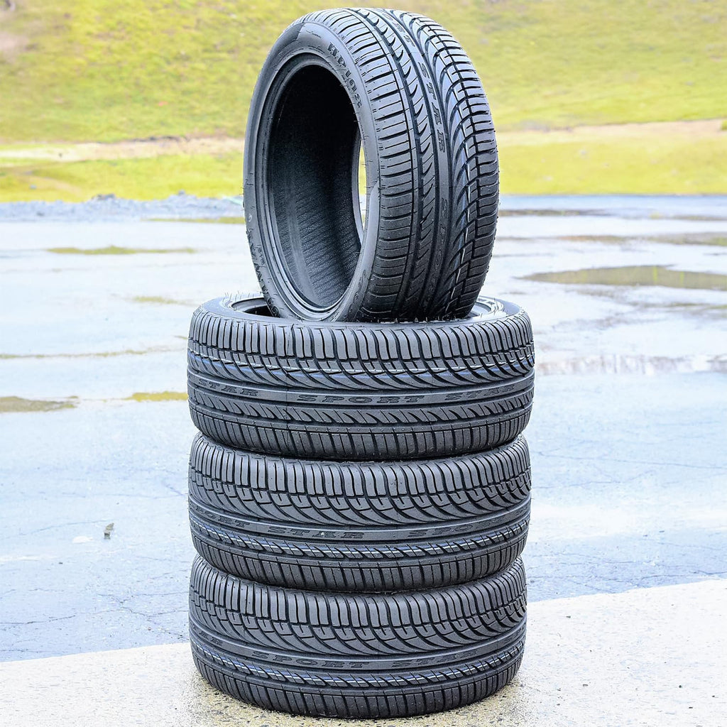 Set of 4 All-Season Passenger Car Performance Radial Tires 195/65R15 91H H14784