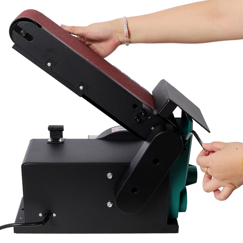 4" x 36" Belt and 6" Disc Benchtop Sander M290