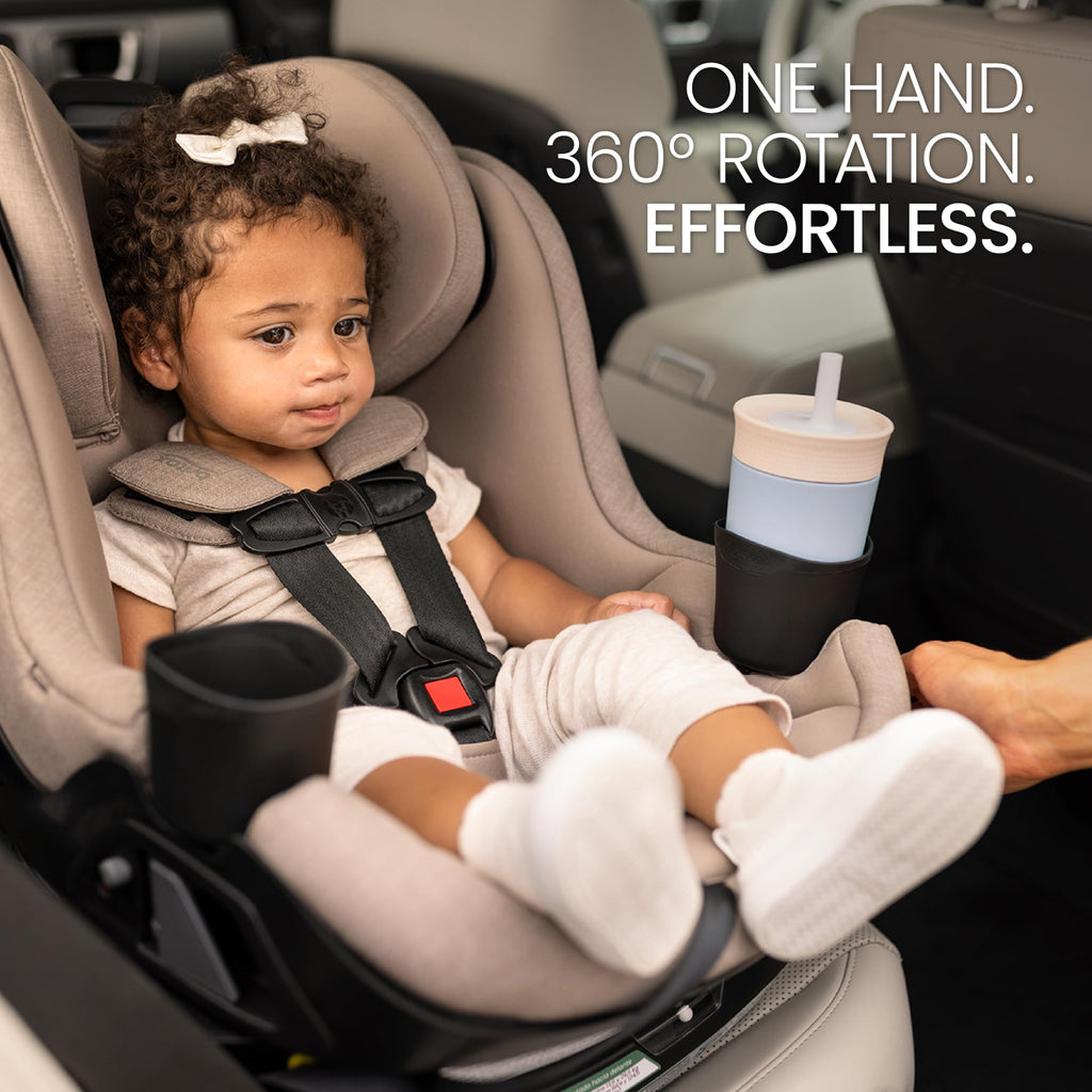Teak Rotating Convertible Car Seat V6503