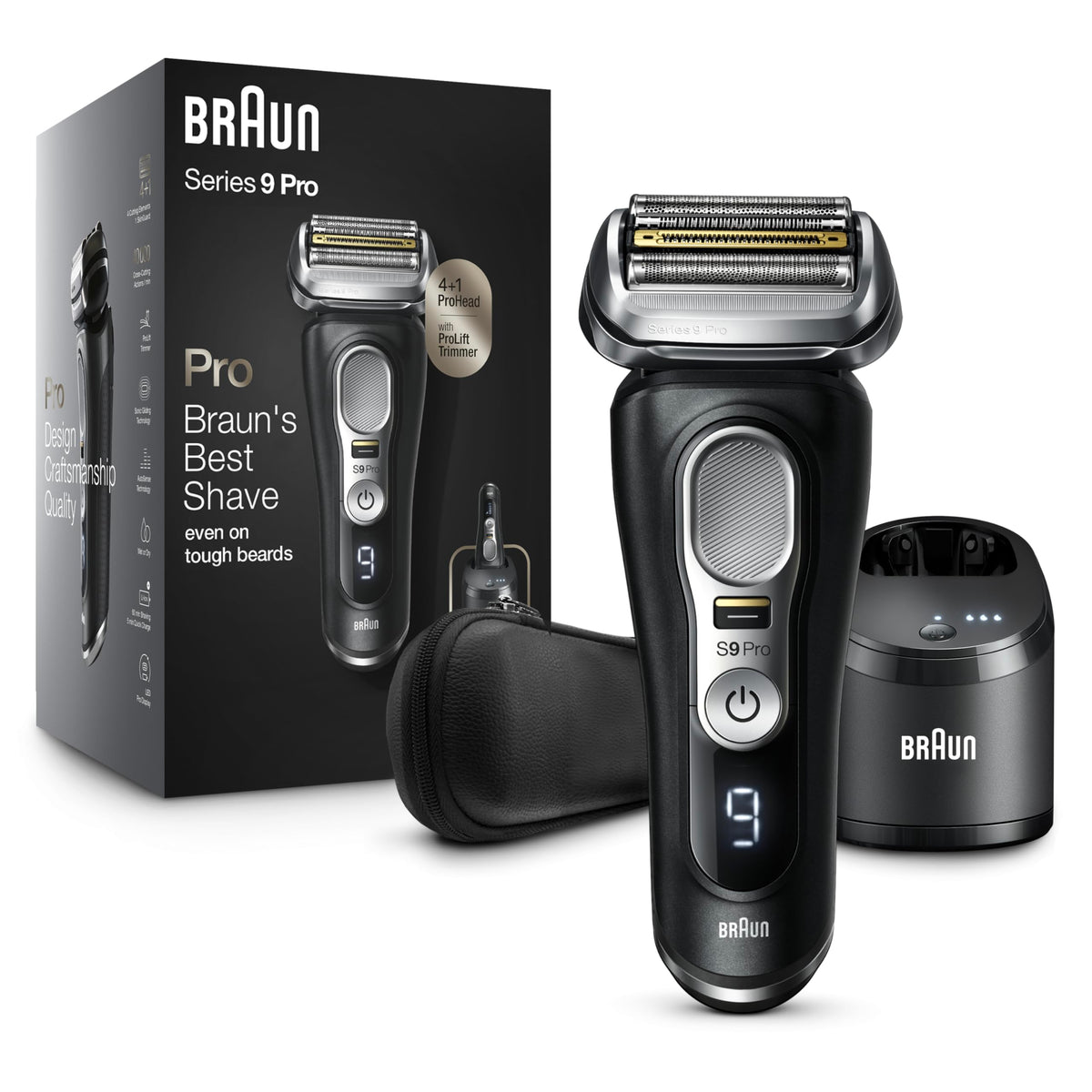 Electric Waterproof Foil Razor with Beard Trimmer D736