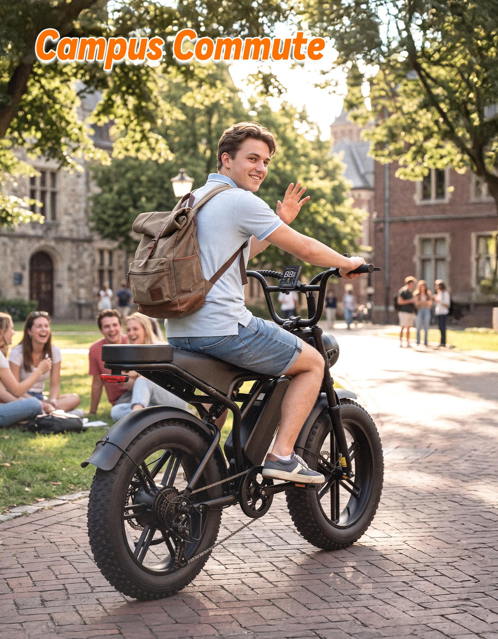 Electric Bike with 48V Removable Battery H9026