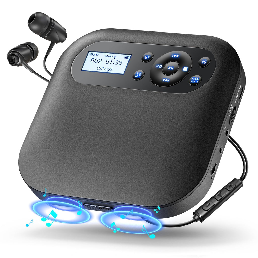 Portable CD Player with Bluetooth V944
