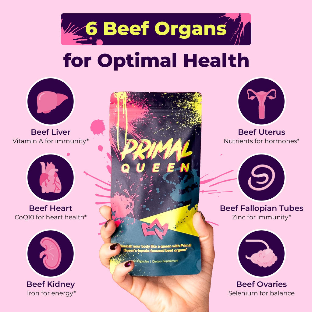 Grass Fed Beef Organ Supplement, 60 Capsules A10326