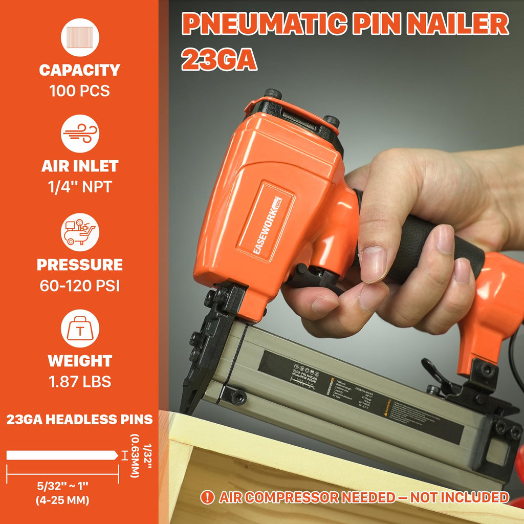 23 Gauge Pneumatic Pin Nailer O283