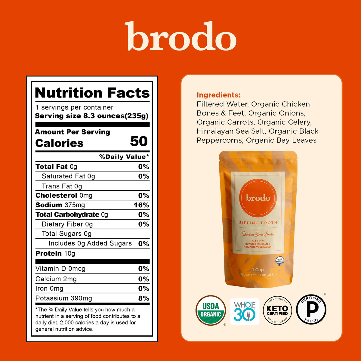 Bone Broth Variety Pack 8.3 oz M183613