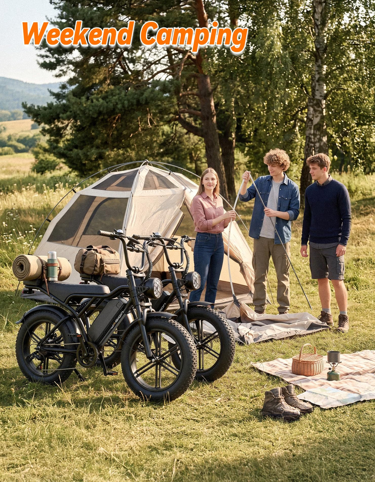 Electric Bike with 48V Removable Battery H9026