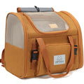 Brown Expandable Cat Backpack K983