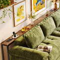 110.2 Inch Narrow Sofa Table with Power Outlets and USB-C Ports Y914